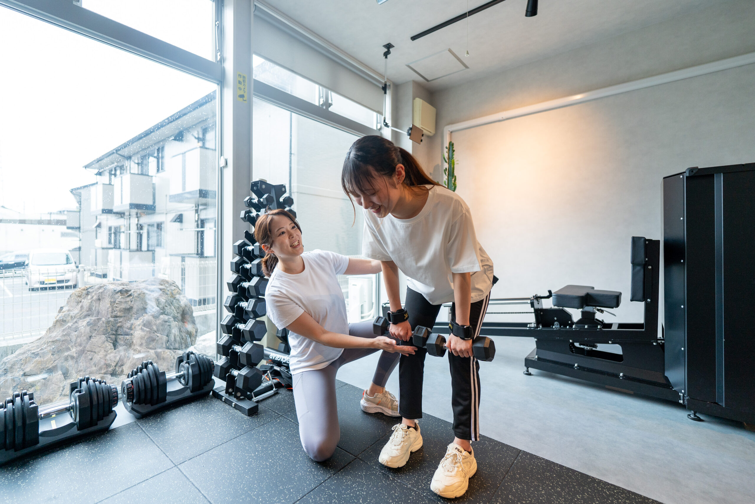 ジムの中の画像です